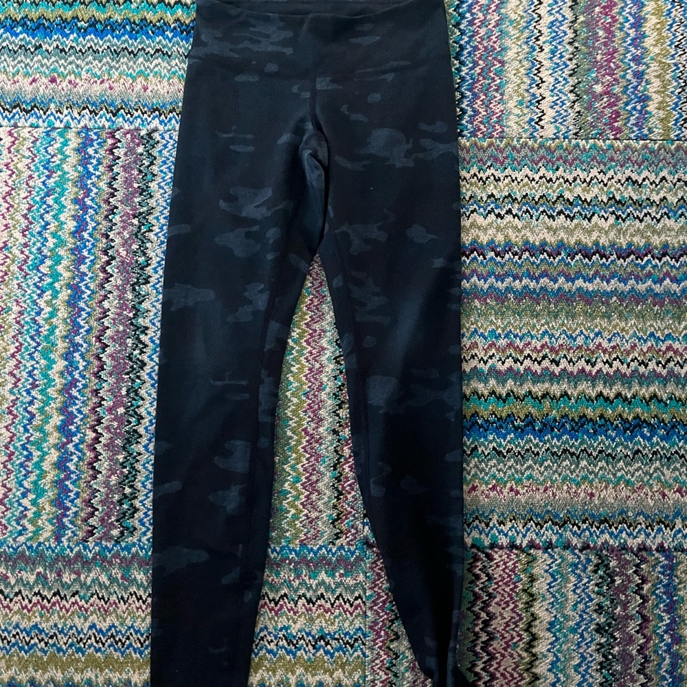 Lululemon blue camo leggings